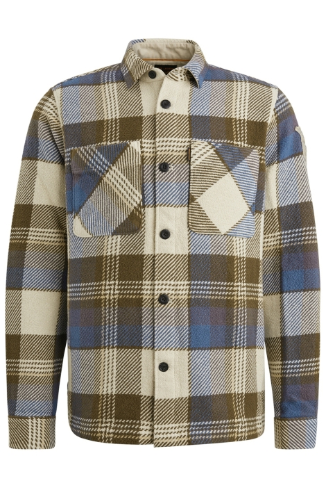 PME legend multi color heren overhemd | Vooraanzicht