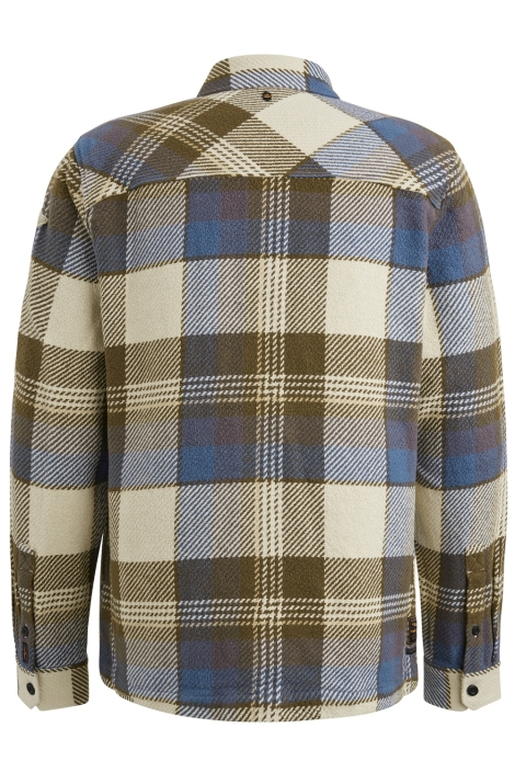 PME legend multi color heren overhemd | Achteraanzicht