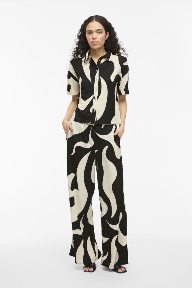 Vila zwarte dames blouse | Model