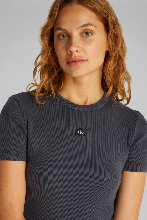 Calvin Klein blauwe dames t-shirt | Unique Selling Point