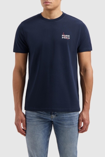 Pure Path T-shirt PICANTE T SHIRT 25010104 07 NAVY