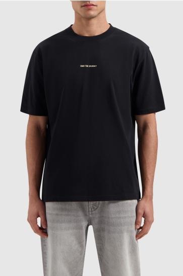 Pure Path T-shirt CALLE HAVANNA T SHIRT 25010107 02 BLACK