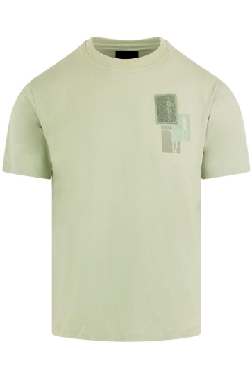 Cruyff T-shirt CAPTAIN TEE CA251060 501 DUSTY MINT