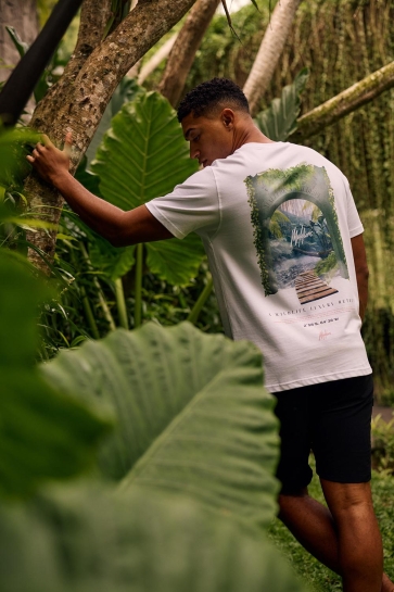 Malelions T-shirt RETREAT T SHIRT MM3 SS25 15 100 WHITE
