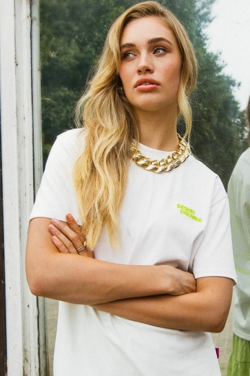 Fluresk T-shirt EMMELINE T SHIRT 25ZQF14 011 OFFWHITE
