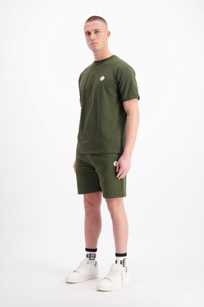 Black Bananas groene heren t-shirt | Model