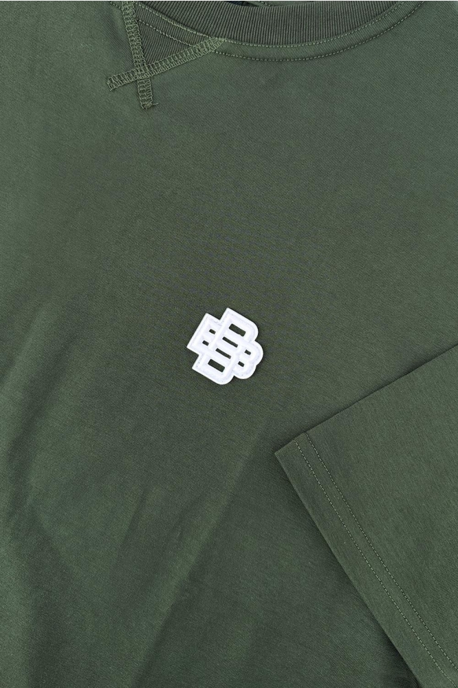 Black Bananas groene heren t-shirt | Kleurstaal
