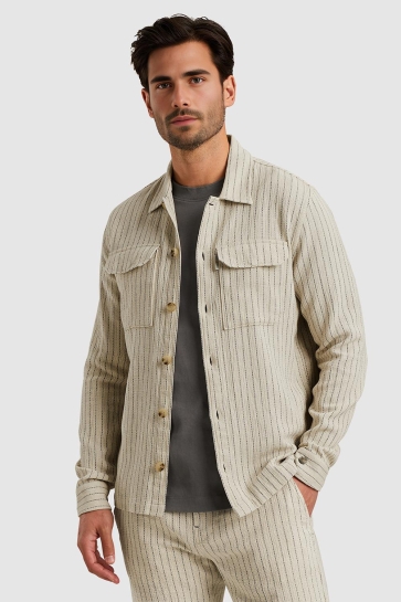 Cast Iron Overhemd SHIRT JACKET MET STRUCTUUR CSI2504262 7014