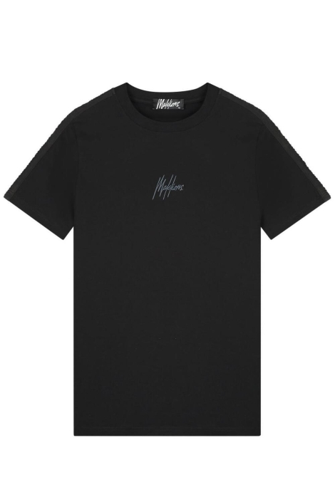 Malelions zwarte heren t-shirt | Vooraanzicht