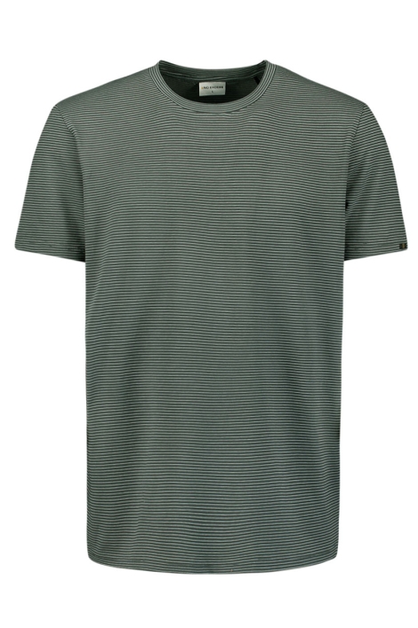 NO-EXCESS groene heren t-shirt | Vooraanzicht
