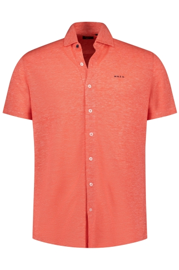 NZA Overhemd PATRICK 25DN593SC 1433 FIRE RED MELANGE