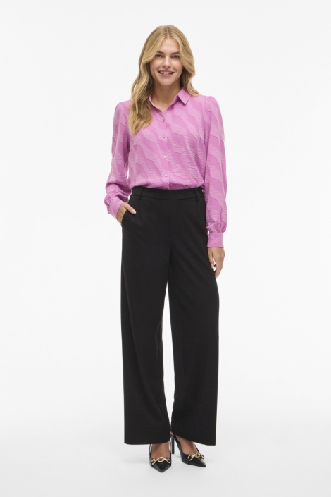 Vila roze dames blouse | Model