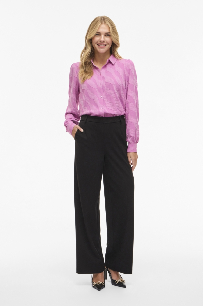 Vila roze dames blouse | Model