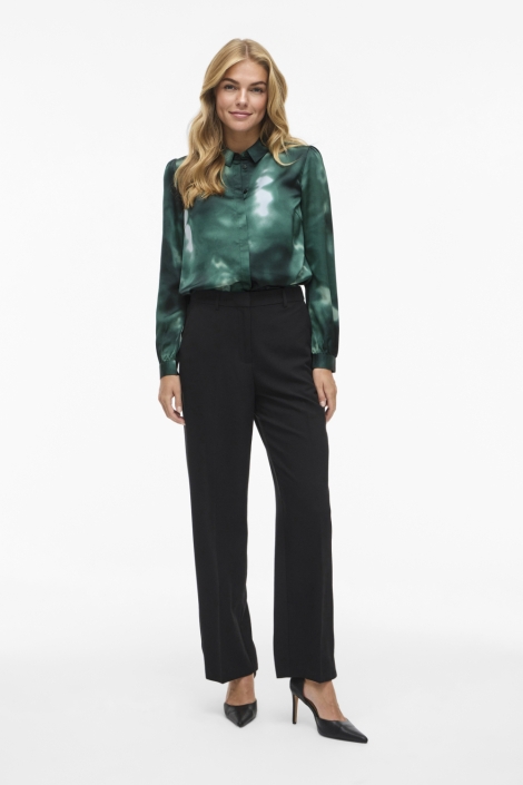Vila groene dames blouse | Model
