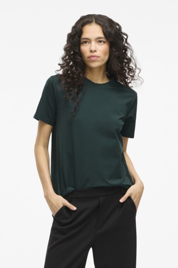 Vila T-shirt VINORA S/S T-SHIRT - NOOS 14103448 Ponderosa Pine