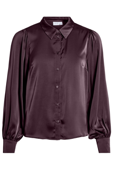 Vila Blouse VIENNA RAVENNA L/S BALLOON SHIRT - 14107462 Fig