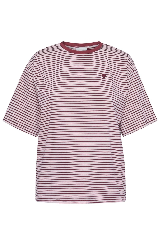 SisterS point rode dames t-shirt | Vooraanzicht