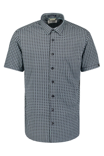 NO-EXCESS Overhemd OVERHEMD MET PRINT 27440386 136 INDIGO BLUE