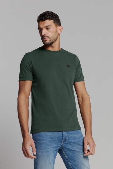 NO-EXCESS T-shirt T SHIRT MET RONDE HALS 27360375 124 DARK STEEL