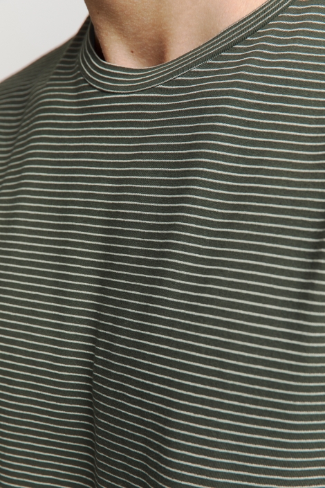 NO-EXCESS groene heren t-shirt | Kleurstaal