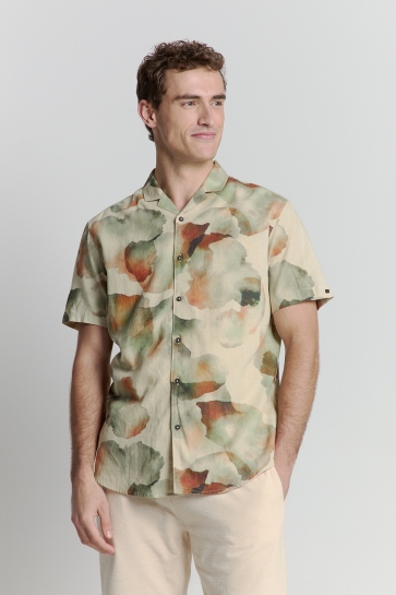 NO-EXCESS Overhemd SHIRT MET PRINT 27440345 058 MINT