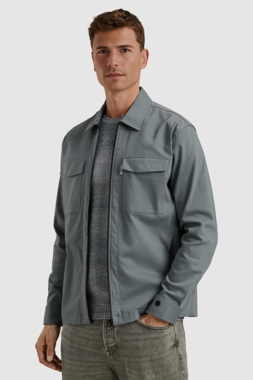 Cast Iron Overhemd OVERSHIRT MET STEEKZAKKEN CSI2508204 9096