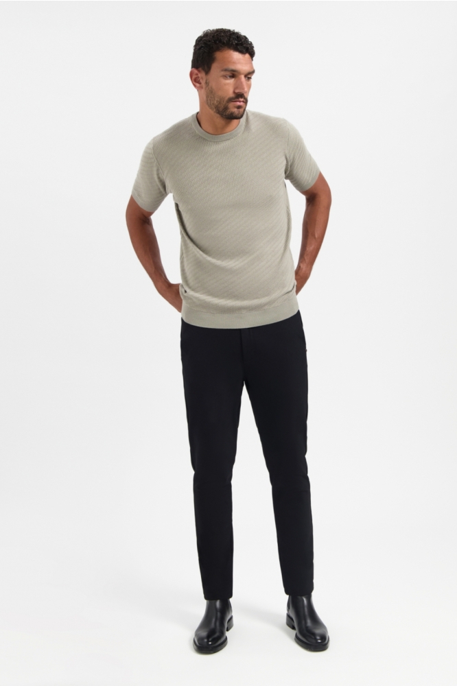 NO-EXCESS beige heren t-shirt | Model