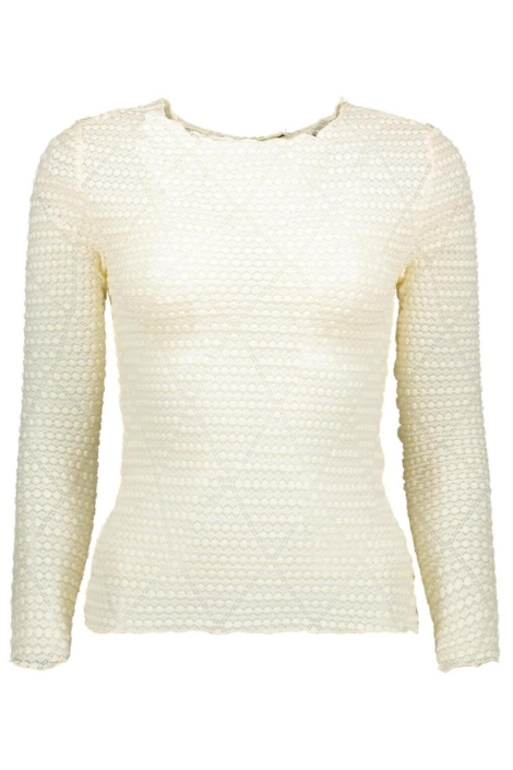 SisterS point ecru dames blouse | Vooraanzicht