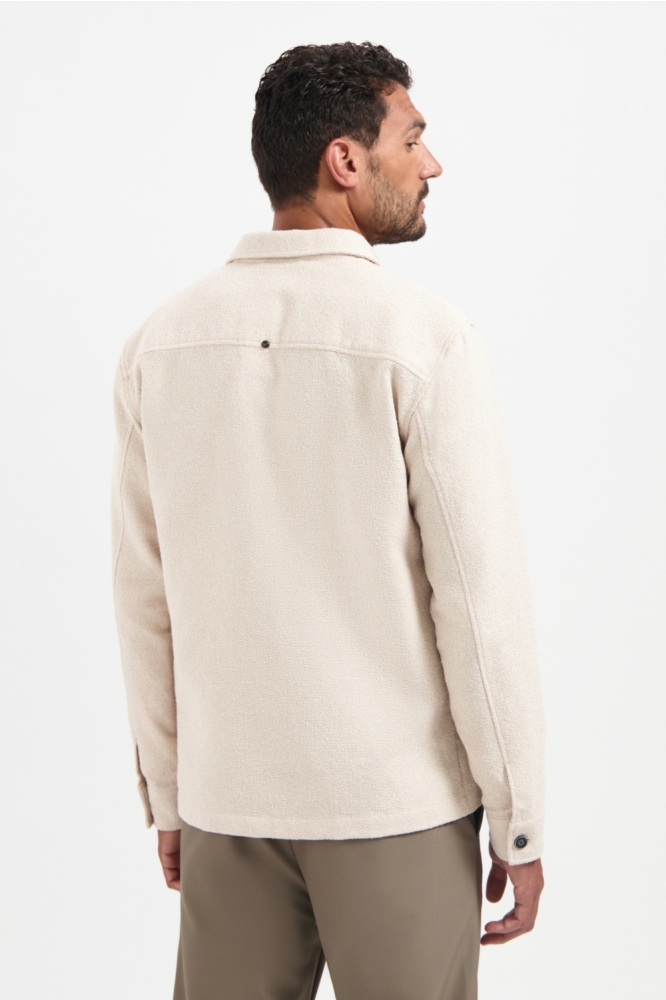 NO-EXCESS beige heren vest | Model achteraanzicht