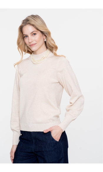 PULLOVER 54531 14 OFF-WHITE/GOLD