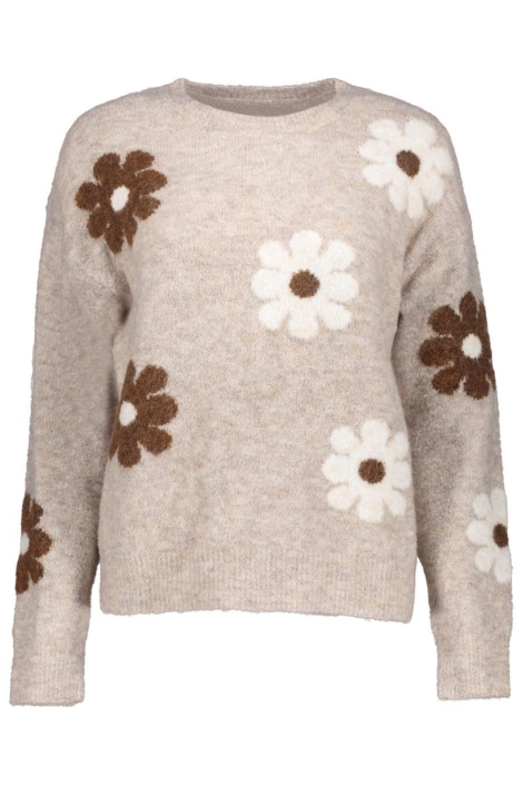 Geisha beige dames trui | Vooraanzicht