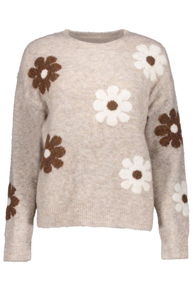 Geisha beige dames trui | Vooraanzicht