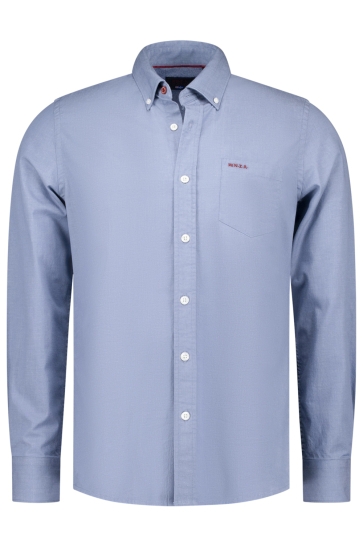 NZA SHIRT LONG SLEEVE 25HN500 SOFT BLUE MELANGE