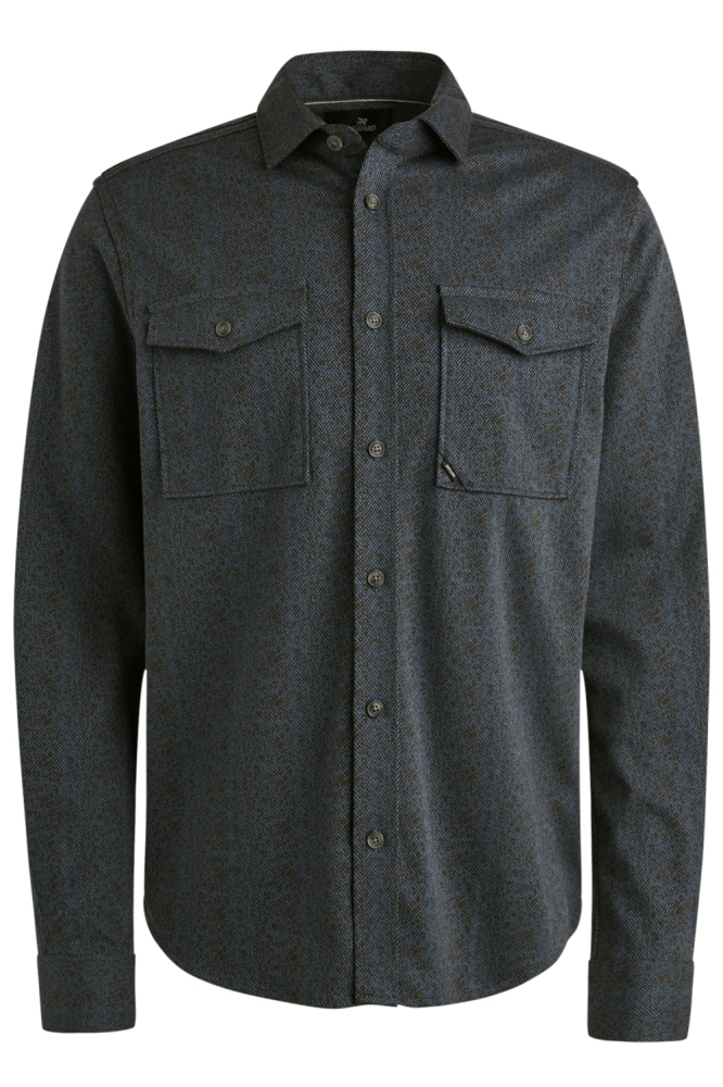 Vanguard blauwe heren overhemd | Vooraanzicht