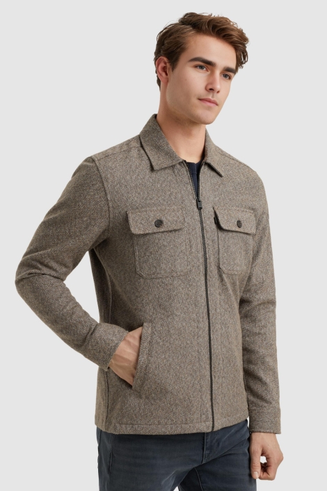 Vanguard heren overhemd | Model zijaanzicht
