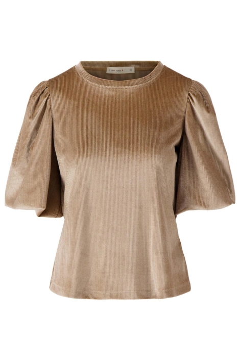 Zusss gouden dames t-shirt | Vooraanzicht