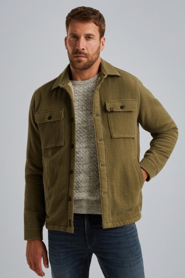 PME legend Overhemd SHIRT JACKET MET WAFELSTRUCTUUR PSI2510214 6389