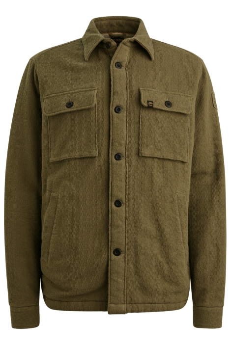 PME legend groene heren overhemd | Vooraanzicht