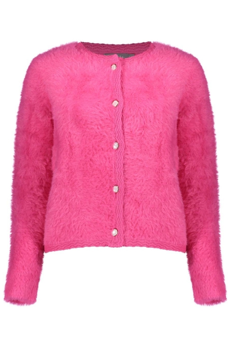 Geisha roze dames vest | Vooraanzicht