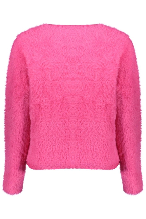 Geisha roze dames vest | Achteraanzicht