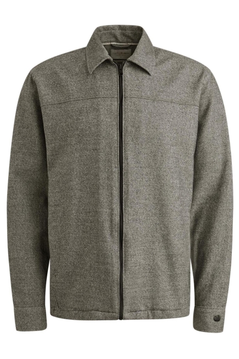 Cast Iron grijze heren overhemd | Vooraanzicht