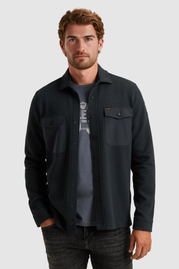 PME legend SHIRT JACKET MET WAFELSTRUCTUUR PSI2511246 5282