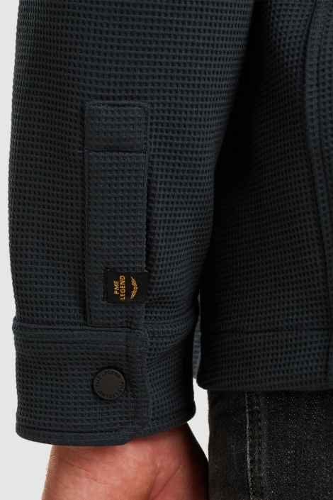 PME legend blauwe heren overhemd | Kleurstaal