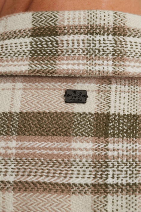 Vanguard beige heren overhemd | Kleurstaal