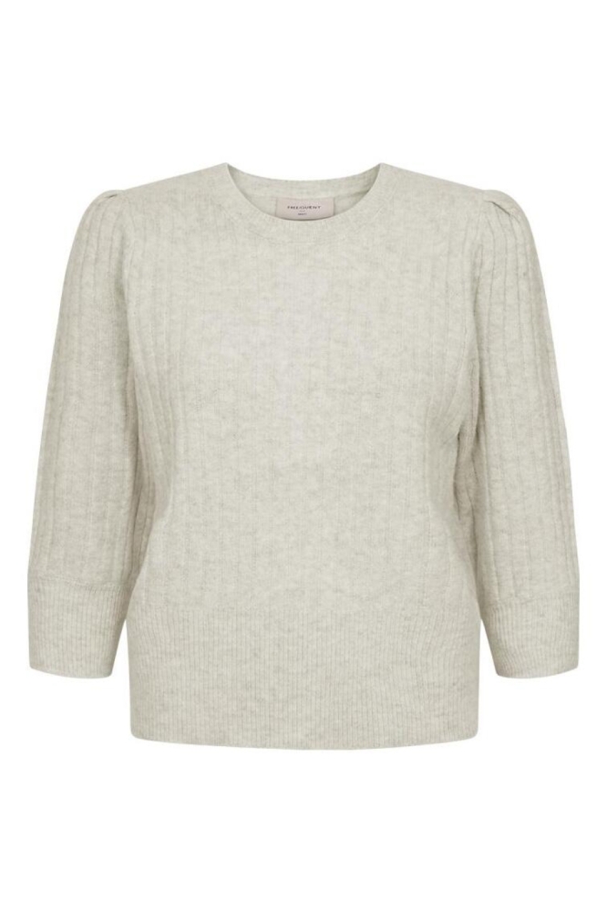 Freequent beige dames trui | Vooraanzicht