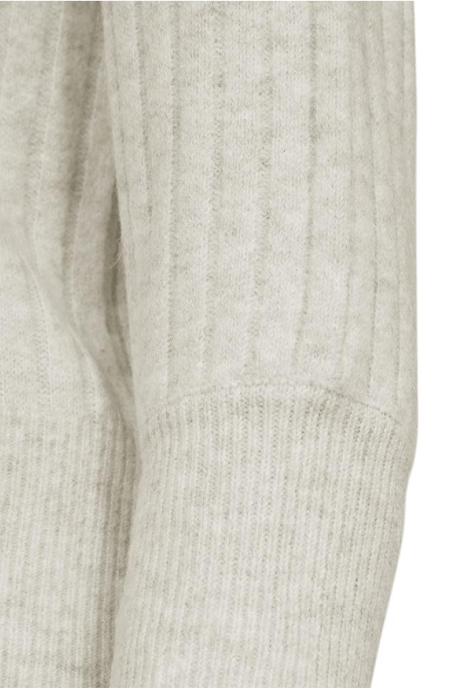 Freequent beige dames trui | Close up