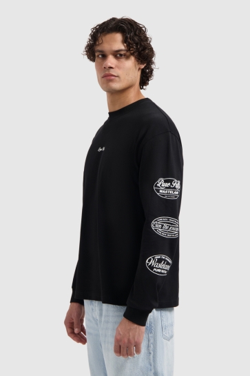 Pure Path T-shirt BOXY FIT 25030122 02 BLACK