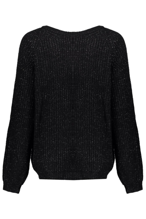 Geisha zwarte dames trui | Vooraanzicht