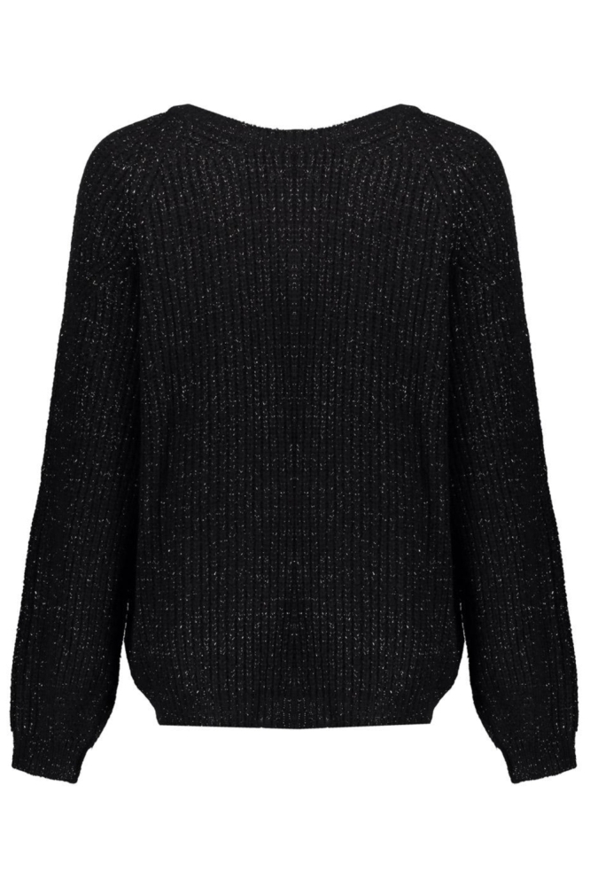 Geisha zwarte dames trui | Vooraanzicht