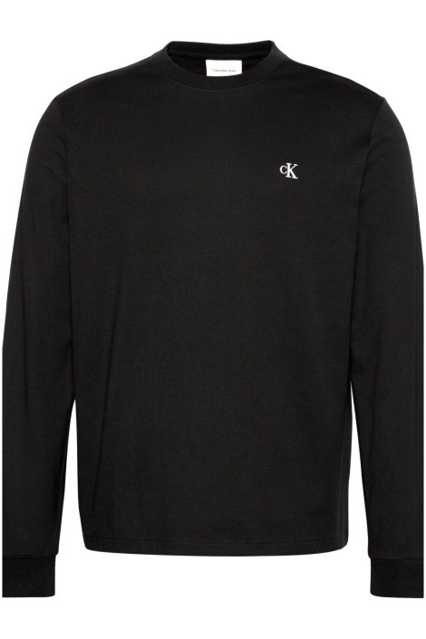 Calvin Klein zwarte heren t-shirt | Vooraanzicht